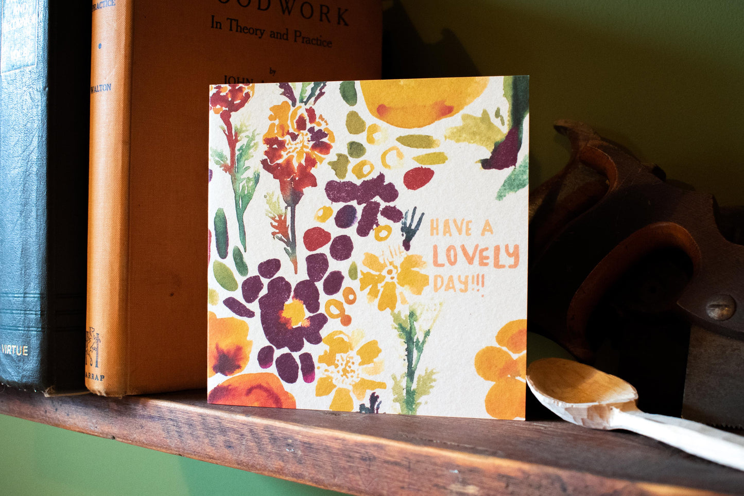 'Have a Lovely Day' Greetings card