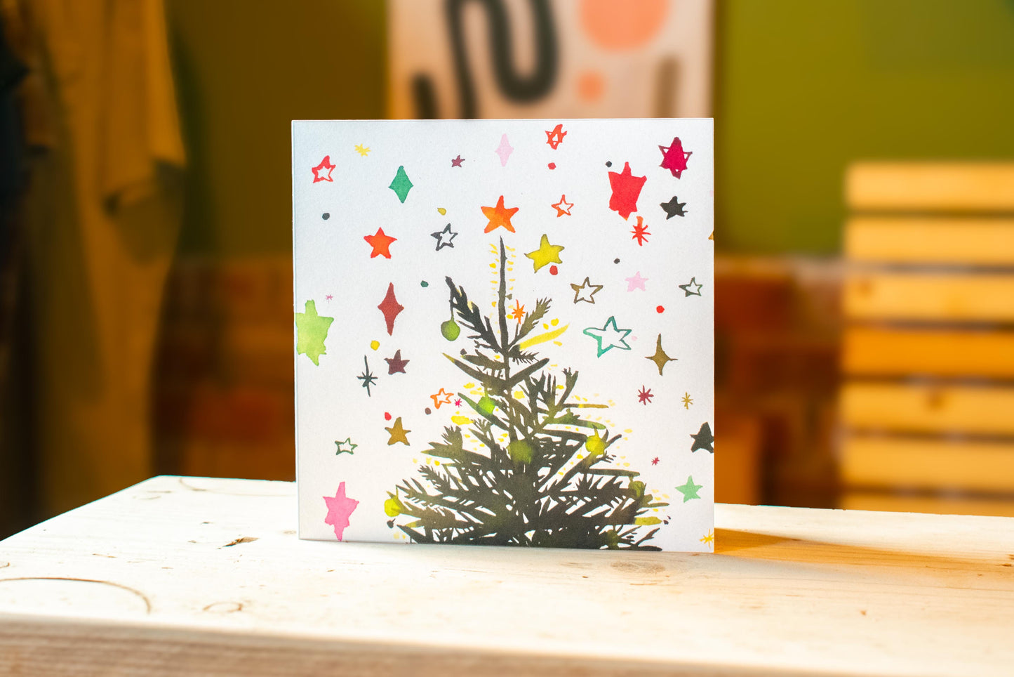 'Christmas Tree' Christmas Card