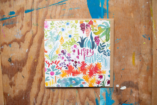 'Happy Birthday' Greetings Card