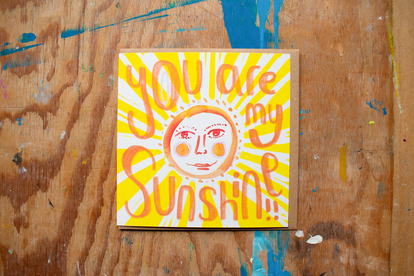 'You are my Sunshine' Greetings Card