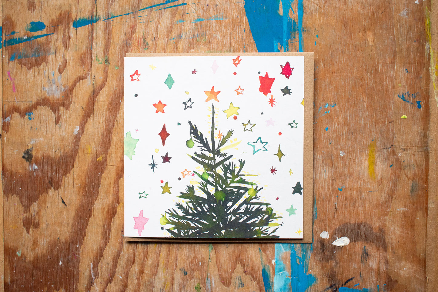 'Christmas Tree' Christmas Card